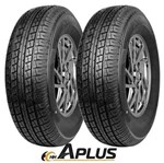 Ficha técnica e caractérísticas do produto Kit 2 Pneus Aplus 235/75 R15 A-868 105s 235 75 R15