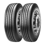 Ficha técnica e caractérísticas do produto Kit 2 Pneus Argantis Aro 22 275/80R22,5 AR70S 16 Lonas 149/146M