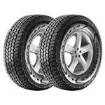 Ficha técnica e caractérísticas do produto Kit 2 Pneus Aro 16 Goodyear 265/75 Wrangler RT/S 123R