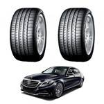 Ficha técnica e caractérísticas do produto Kit 2 Pneus Aro 18 Original Mercedes Benz Classe CLS 225/40R18 99Y Yokohama