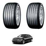 Ficha técnica e caractérísticas do produto Kit 2 Pneus Aro 18 Original Mercedes-Benz Classe S 245/50R18 100W Yokohama