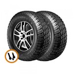 Kit 4 Pneus Bridgestone Aro 15 205/70R15 Dueler A/T 693 96T + Válvulas