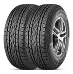 Ficha técnica e caractérísticas do produto Kit 2 Pneus Continental 215/60r17 96h Fr Crosscontact Lx2