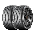 Ficha técnica e caractérísticas do produto Kit 2 Pneus Continental Aro 20 245/35R20 ContiSportContact 6 Original Porsche 911 Carrera 95Y