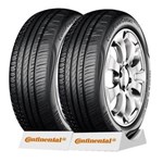 Ficha técnica e caractérísticas do produto Kit 2 Pneus Continental Aro 15 205/65r15 94t Contipowercontact