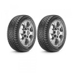 Ficha técnica e caractérísticas do produto Kit 2 Pneus Continental Aro 15 ContiCrossContact AT 205/60R15 91H FR VW Crossfox, VW Saveiro e Golf