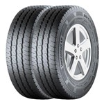 Ficha técnica e caractérísticas do produto Kit 2 Pneus Continental Aro 16 205/75r16 110/108r Vancap