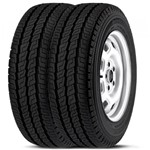 Ficha técnica e caractérísticas do produto Kit 2 Pneus Continental Aro 16 225/75r16 C Vanco 8 118/116r Tl Sprinter