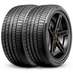 Ficha técnica e caractérísticas do produto Kit 2 Pneus Continental Aro 17 245/40r17 91y ContiSportContact 5 Mo