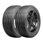 Ficha técnica e caractérísticas do produto Kit 2 Pneus Continental Aro 17 225/45R17 ContiSportContact 2 Run Flat 91W