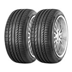 Ficha técnica e caractérísticas do produto Kit 2 Pneus Continental Aro 18 235/50R18 CSC-5 Run Flat 97V