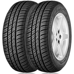 Ficha técnica e caractérísticas do produto Kit 2 Pneus Continental Barum Aro 14 185/60r14 82h Brillantis 2