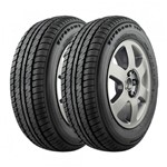 Ficha técnica e caractérísticas do produto Kit 2 Pneus Firestone Firehawk 680 Aro 15 195/65R15 91V Fabricação 2001