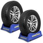 Ficha técnica e caractérísticas do produto Kit 2 Pneus Goodyear Aro 14 185/65R14 86T Assurance Touring