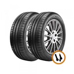 Ficha técnica e caractérísticas do produto Kit 2 Pneus Goodyear Aro 15 185/65R15 Efficientgrip Performance 88H + Válvulas