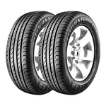 Ficha técnica e caractérísticas do produto Kit 2 Pneus Goodyear Aro 16 205/65R16 Efficientgrip SUV 95H