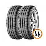 Ficha técnica e caractérísticas do produto Kit 2 Pneus GT Radial Aro 13 165/70R13 Champiro Eco 79T + Brinde