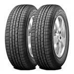 Ficha técnica e caractérísticas do produto Kit 2 Pneus Kumho Aro 18 235/60R18 KL-21 102H Santa Fé