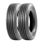 Kit 2 Pneus Ling Long Aro 17,5 215/75R17,5 LLF86 16 Lonas 135/133J