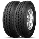 Kit 2 Pneus Linglong Aro 16 225/75r16 121/120r 10pr Radial 666