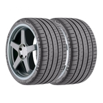 Ficha técnica e caractérísticas do produto Kit 2 Pneus Michelin Aro 20 285/30R20 Pilot Super Sport 95Y