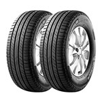 Ficha técnica e caractérísticas do produto Kit 2 Pneus Michelin Aro 17 225/65R17 Primacy SUV 102H