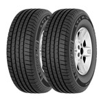 Ficha técnica e caractérísticas do produto Kit 2 Pneus Michelin Aro 16 215/85R16 LTX MS 2 115/112R