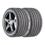 Ficha técnica e caractérísticas do produto Kit 2 Pneus Michelin Aro 18 245/40R18 Pilot Super Sport Run Flat 93Y