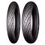 Ficha técnica e caractérísticas do produto Kit Pneus Michelin Street 90/90-18 57P + 100/90-18 56P