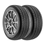 Ficha técnica e caractérísticas do produto Kit 2 Pneus Nexen Aro 16 205/55R16 CP-672 91V