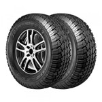 Ficha técnica e caractérísticas do produto Kit 2 Pneus para Fiat Strada Bridgestone Aro 15 205/70R15 Dueler A/T 693 96T