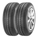 Ficha técnica e caractérísticas do produto Kit 2 Pneus Pirelli Aro 15 195/60R15 Formula Evo 88H