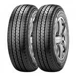 Ficha técnica e caractérísticas do produto Kit 2 Pneus Pirelli Aro 16 205/75R16 Chrono 110/108R