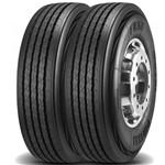 Ficha técnica e caractérísticas do produto Kit 2 Pneus Pirelli Aro 22.5 295/80r22.5 152/148m Fr88