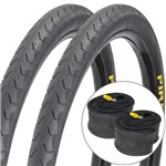 Ficha técnica e caractérísticas do produto Kit 2 Pneus Pirelli Phantom Street 26x1.50 Arame e 2 Câmaras Pirelli Pr 26