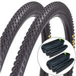 Ficha técnica e caractérísticas do produto Kit 2 Pneus Pirelli Scorpion MB2 26x2.00 Arame e 2 Câmaras Chaoyang