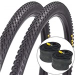 Ficha técnica e caractérísticas do produto Kit 2 Pneus Pirelli Scorpion MB2 26x2.00 Arame e 2 Câmaras Pirelli