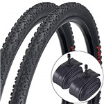 Ficha técnica e caractérísticas do produto Kit 2 Pneus Pirelli Scorpion MB3 29x2.00 Arame e 2 Câmaras Pirelli