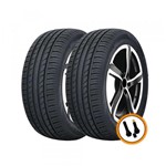 Ficha técnica e caractérísticas do produto Kit 2 Pneus West Lake Aro 17 205/40R17 SA-37 84W + Válvulas