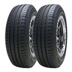 Ficha técnica e caractérísticas do produto Kit 2 Pneus Winrun Aro 16 225/65R16 R350 8 Lonas 112/110R