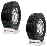 Kit 2 Unidades Pneus Dunlop 31x10.50r15 109s Aro 15 At3 Caminhonete Pick-up Suv