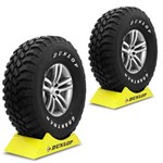 Ficha técnica e caractérísticas do produto Kit 2 Unidades Pneus Dunlop Grandtrek MT1 Aro 15 31x10.50R15 109N Caminhonete Pick-Up Letras Brancas