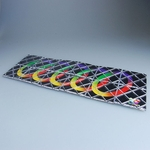 Ficha técnica e caractérísticas do produto Lingao 12 painéis 5 Anéis Black Master Magia Folding Cubo Puzzle Twisty