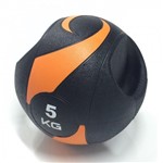 Ficha técnica e caractérísticas do produto Medicine Ball com Pegada - 5Kg 275 Mm - Liveup