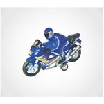 Ficha técnica e caractérísticas do produto Moto Racer a Fricção com Piloto - Lider