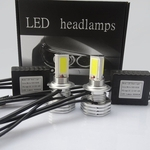Ficha técnica e caractérísticas do produto New 90W 9000LM conduz o carro LED Headlight Bulbs Kit H7 Hi / Lo feixe Lampadas