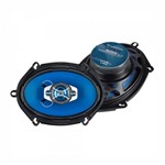 Ficha técnica e caractérísticas do produto Par Alto Falantes Quadriaxial 5x7 Pol Azul Hurricane 65W Rms 4 Ohms