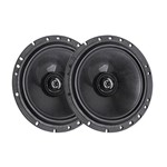 Par de Alto Falantes Bravox CX60-BK Coaxial 6 Pol 60W Rms 4 Ohms