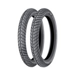 Ficha técnica e caractérísticas do produto Par de Pneu de Moto MICHELIN 90/90 18 57P CITY PRO Traseiro + 2.75 - 18 48S Dianteiro TT