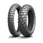 Ficha técnica e caractérísticas do produto Par de Pneu de Moto Michelin ANAKEE WILD 120/70 R19 60R Dianteiro + 170/60 R17 72R Tras TL/TT